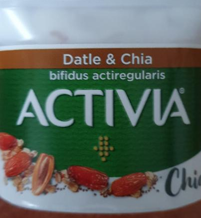 Zdjęcia - Danone Activia Jogurt daktyle - chia 140 g