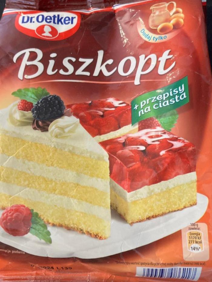 Zdjęcia - Biszkopt Dr.Oetker