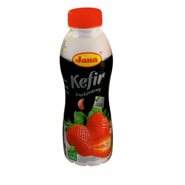 Zdjęcia - Kefir truskawkowy Jana