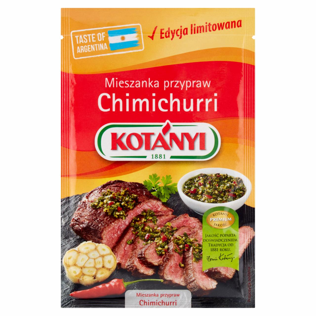 Zdjęcia - Kotányi Mieszanka przypraw chimichurri 15 g