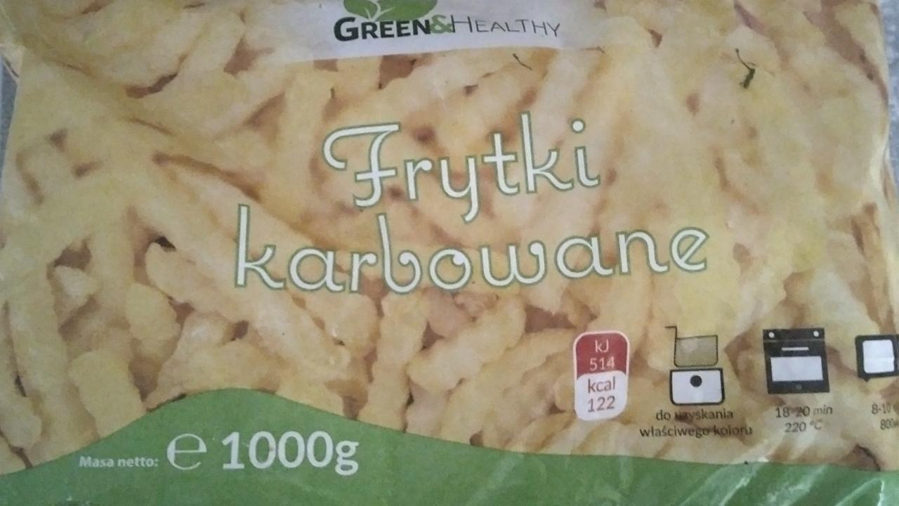 Zdjęcia - Frytki karbowane GREEN&HEALTHY