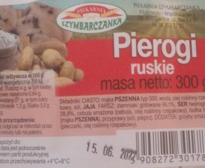 Zdjęcia - Pierogi ruskie Szymbarczanka