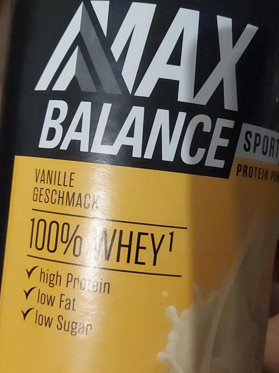 Zdjęcia - Max Balance 100% Whey Vanille