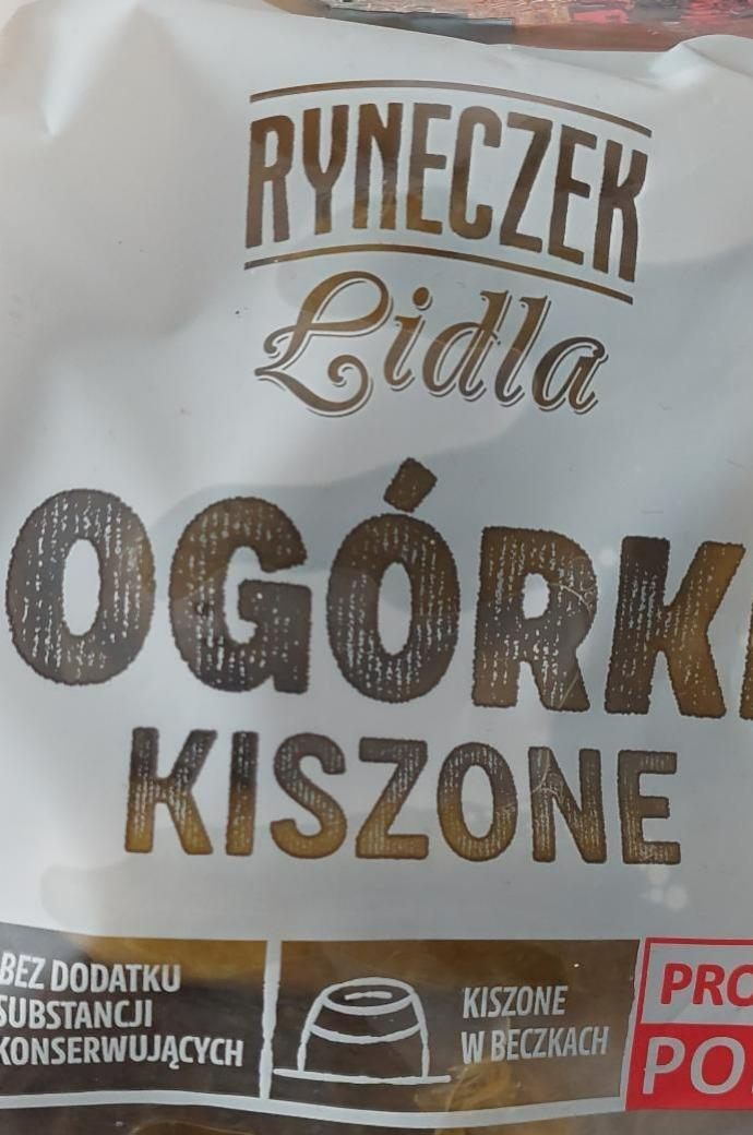 Zdjęcia - Ogórki kiszone Ryneczek Lidla