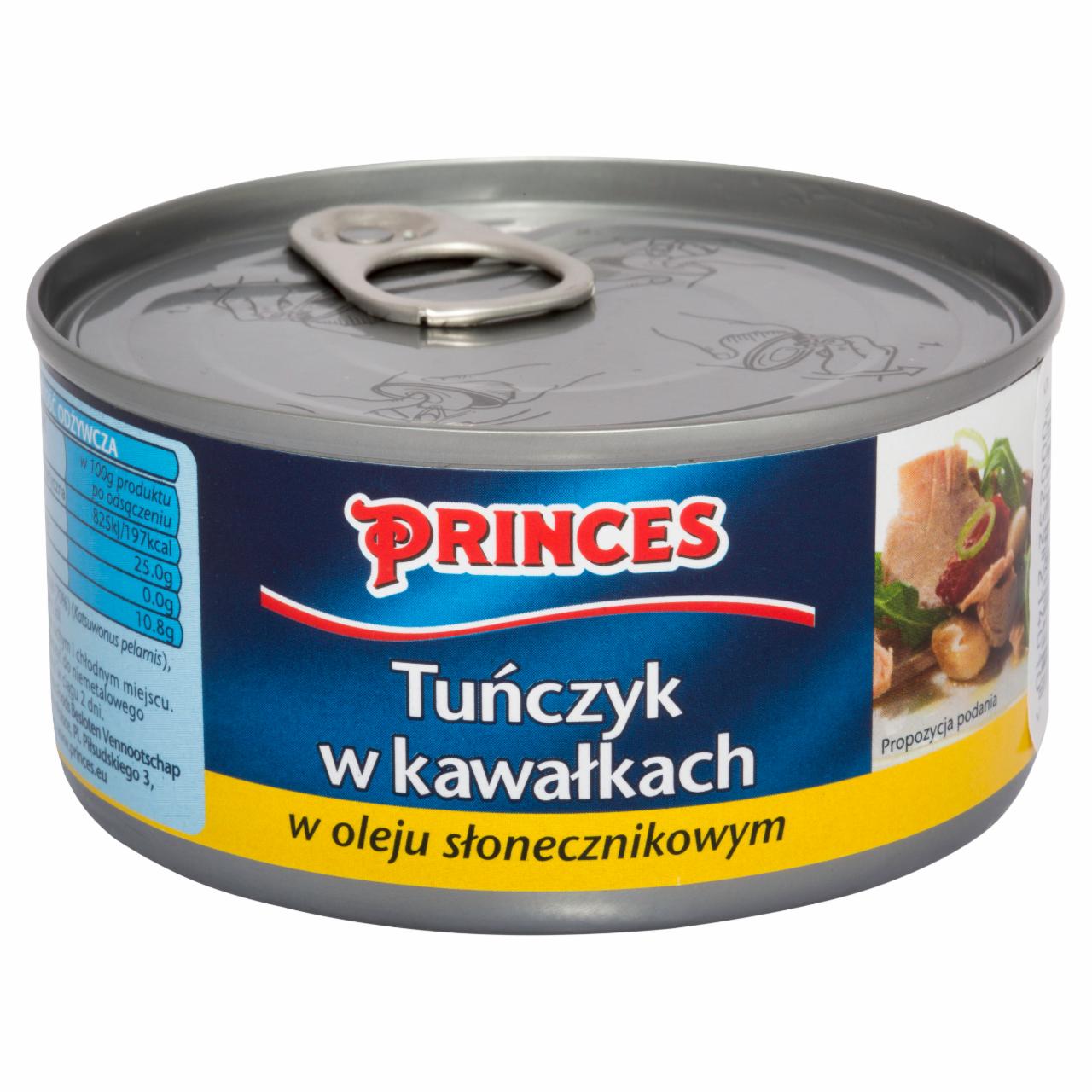 Zdjęcia - Tuńczyk w kawałkach w oleju słonecznikowym 185 g Princes