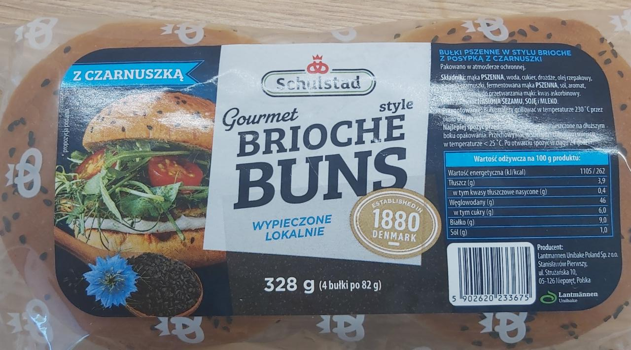 Zdjęcia - Gourmet Brioche Buns z czarnuszką Schulstad