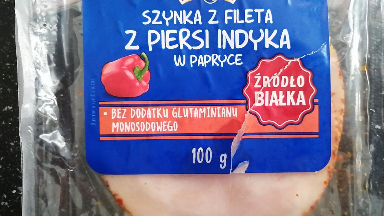 Zdjęcia - Szynka z fileta z piersi indyka w papryce Pikok