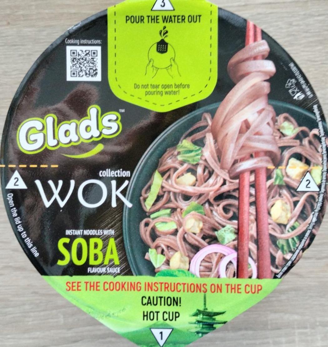 Zdjęcia - Instant noodles with soba flavour sauce Glads