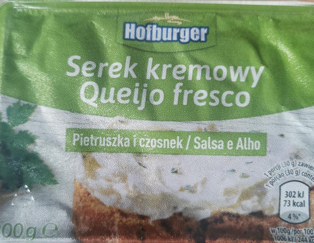 Zdjęcia - Serek kremowy Pietruszka i czosnek Hofburger