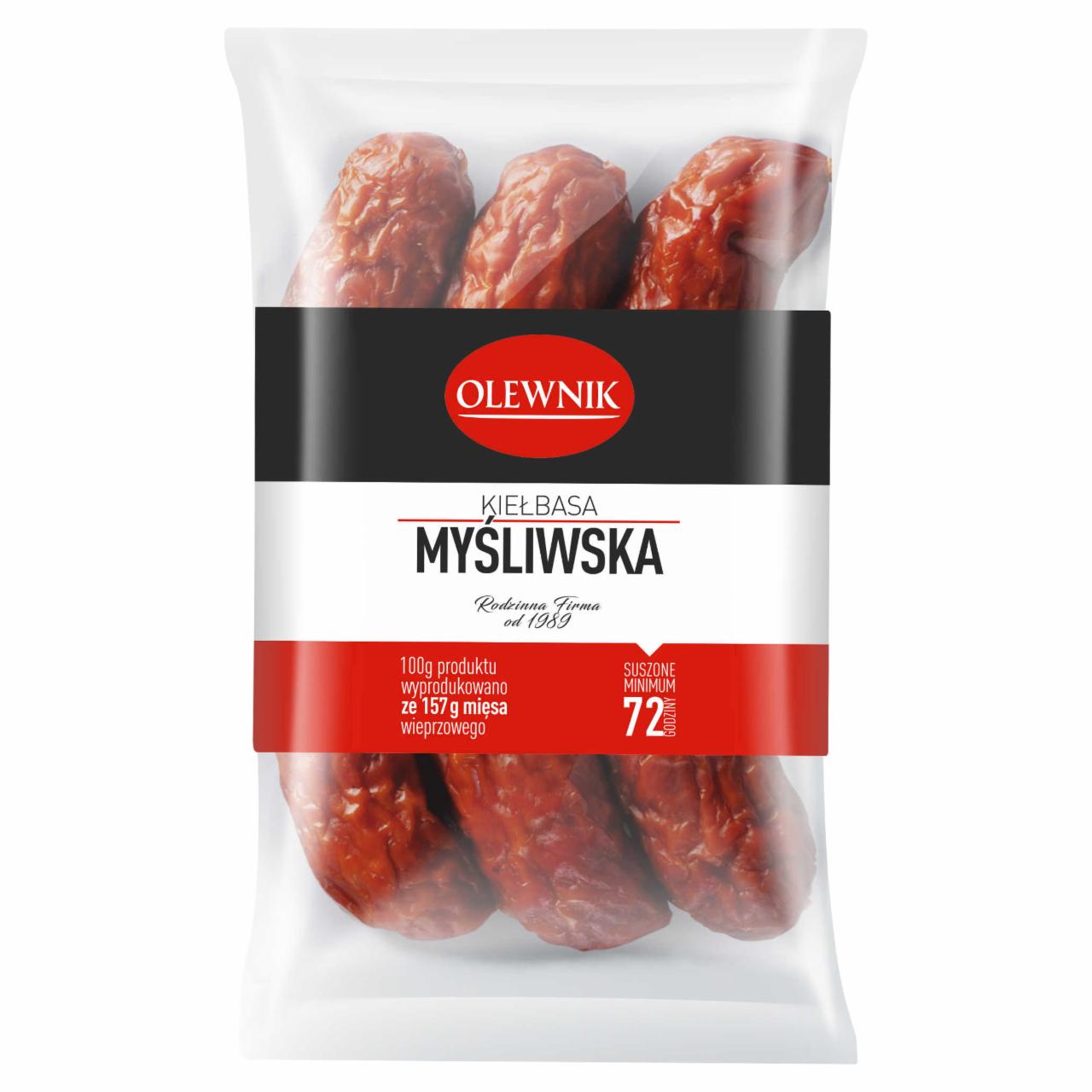 Zdjęcia - Olewnik Myśliwska z szynki 180 g