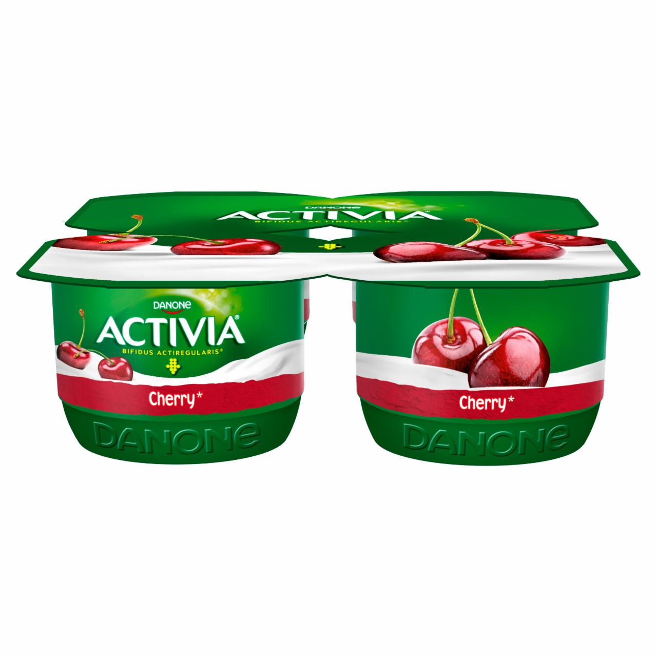 Zdjęcia - Activia Jogurt wiśniowy 480 g (4 x 120 g)