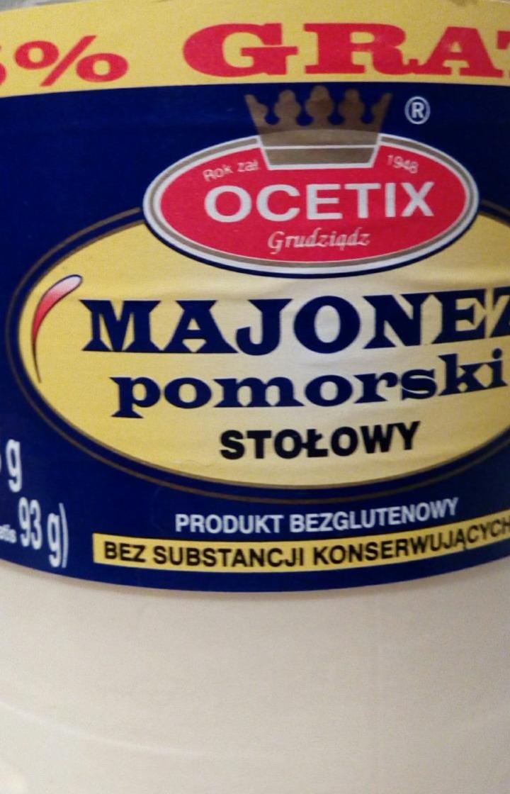 Zdjęcia - Ocetix Majonez pomorski stołowy 175 g