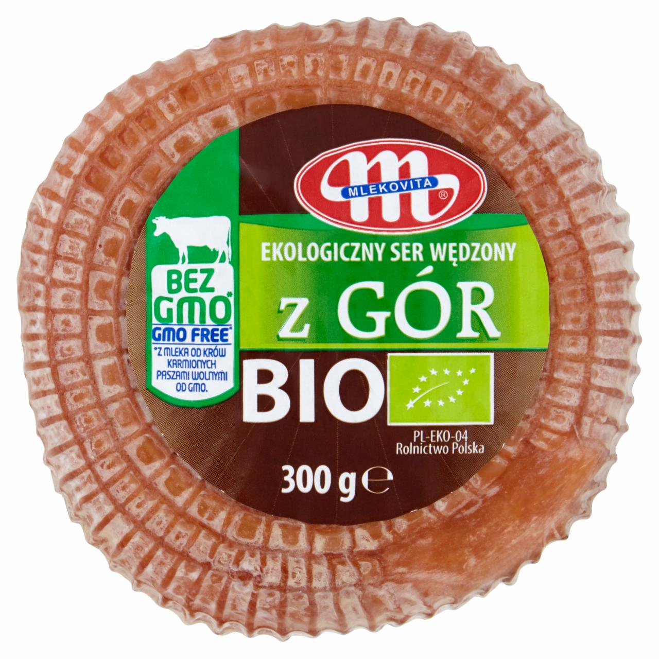 Zdjęcia - Mlekovita BIO Ekologiczny ser wędzony z gór 300 g