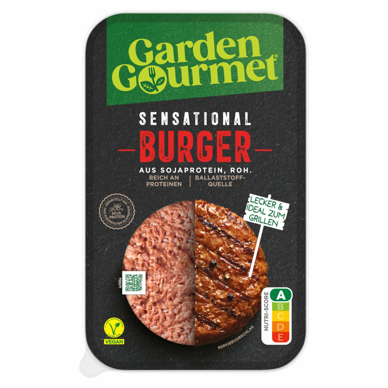 Zdjęcia - Garden Gourmet Sensational Burger Wegański produkt na bazie białka sojowego 226 g