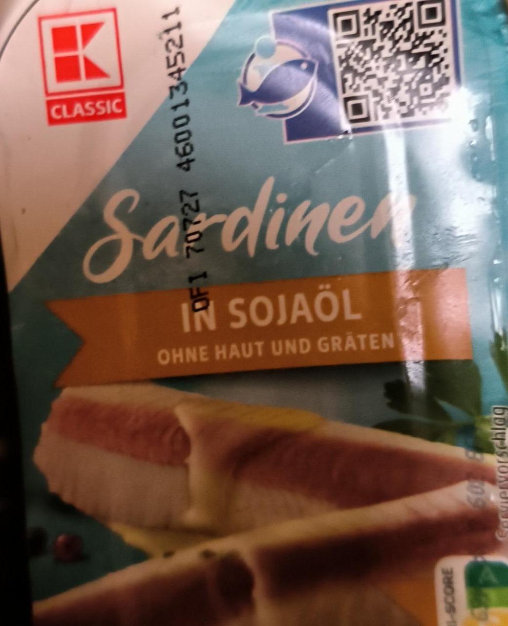 Zdjęcia - Sardiner In Sojaol Kaufland