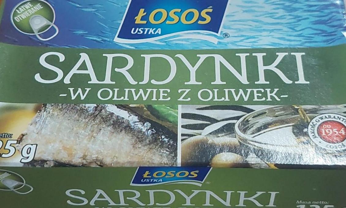 Zdjęcia - Sardynki w oliwie z oliwek Łosoś Ustka