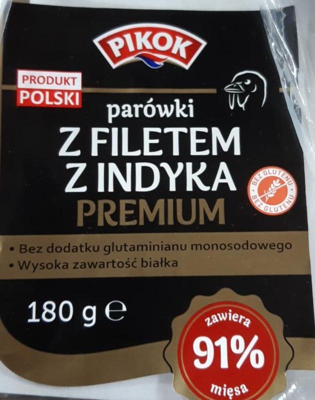 Zdjęcia - Parówki z filetem z indyka Pikok