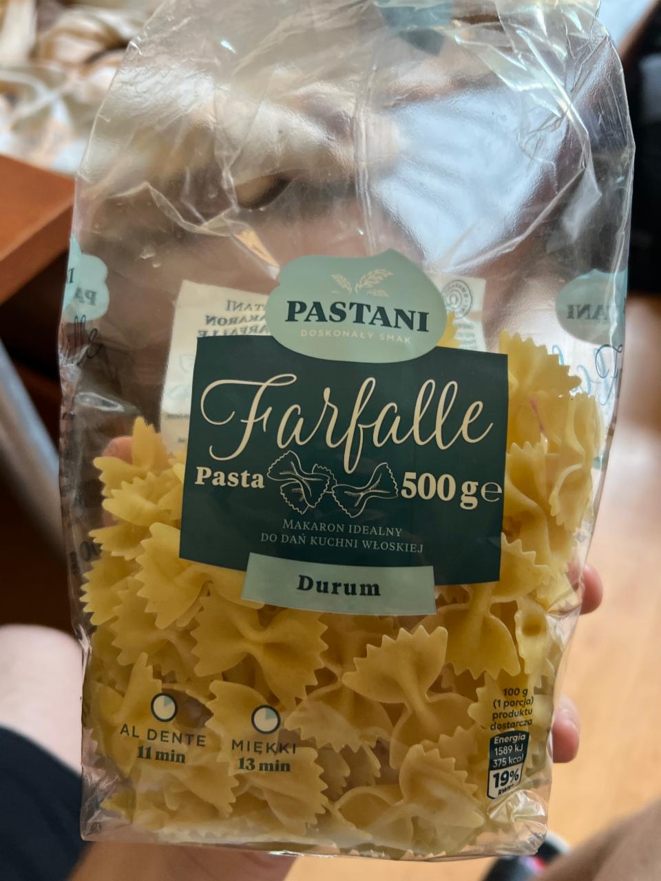 Zdjęcia - Pasta farfalle durum Pastani