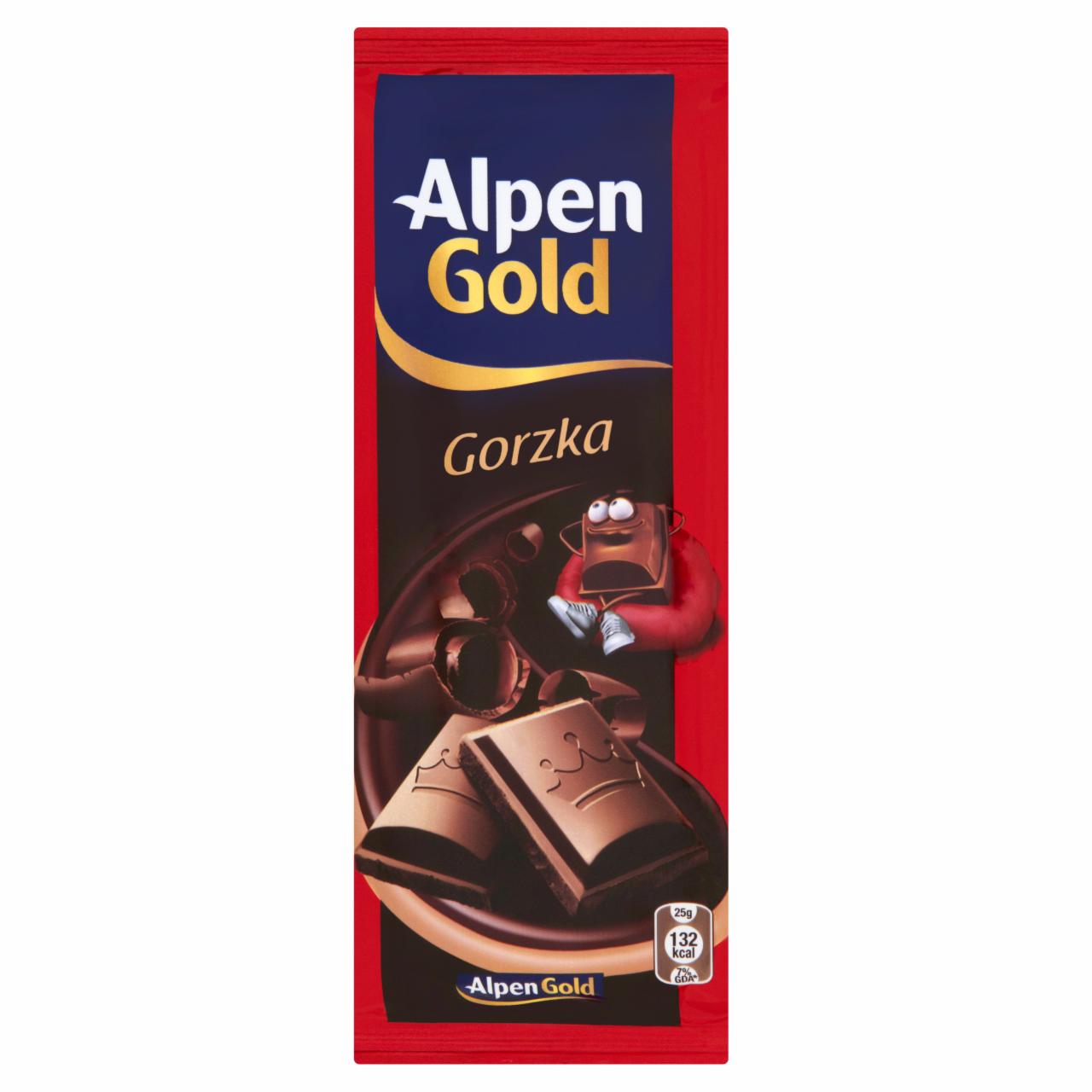 Zdjęcia - Alpen Gold Gorzka Czekolada 100 g