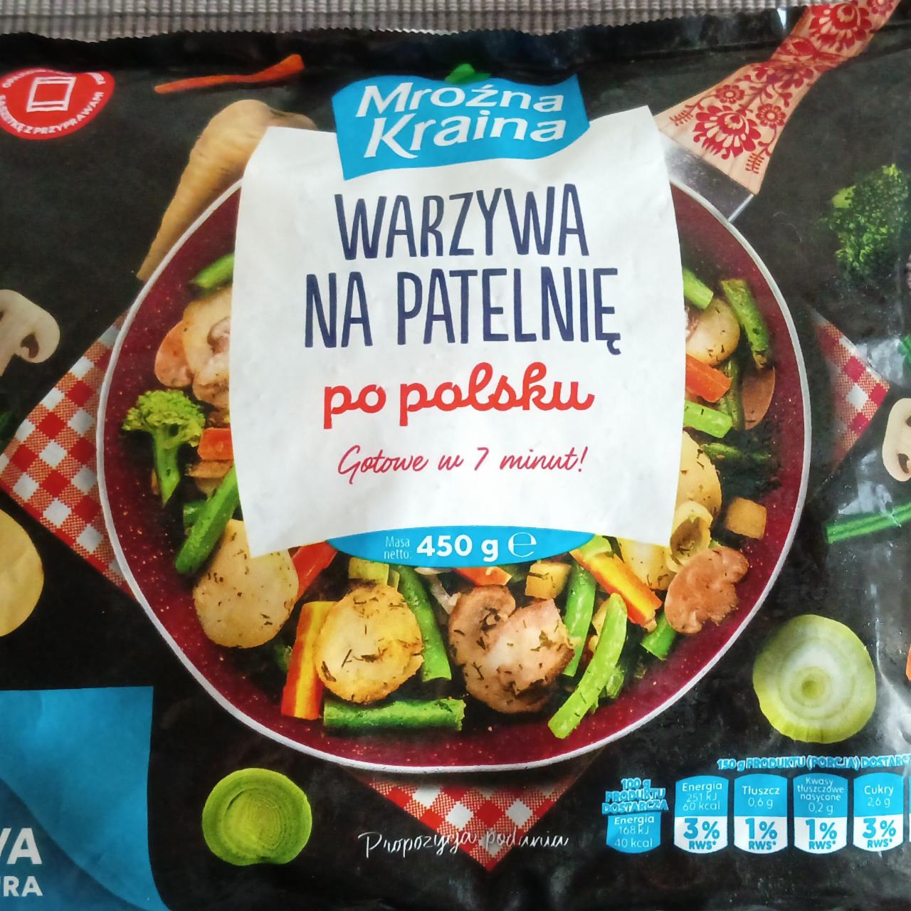 Zdjęcia - Warzywa na patelnię po polsku Mroźna Kraina