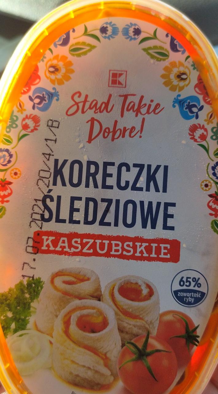 Zdjęcia - koreczki śledziowe kaszubskie Stąd takie dobre Kaufland