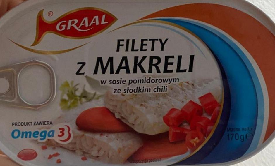 Zdjęcia - Filety z makreli w sosie pomidorowym ze słodkim chili Graal