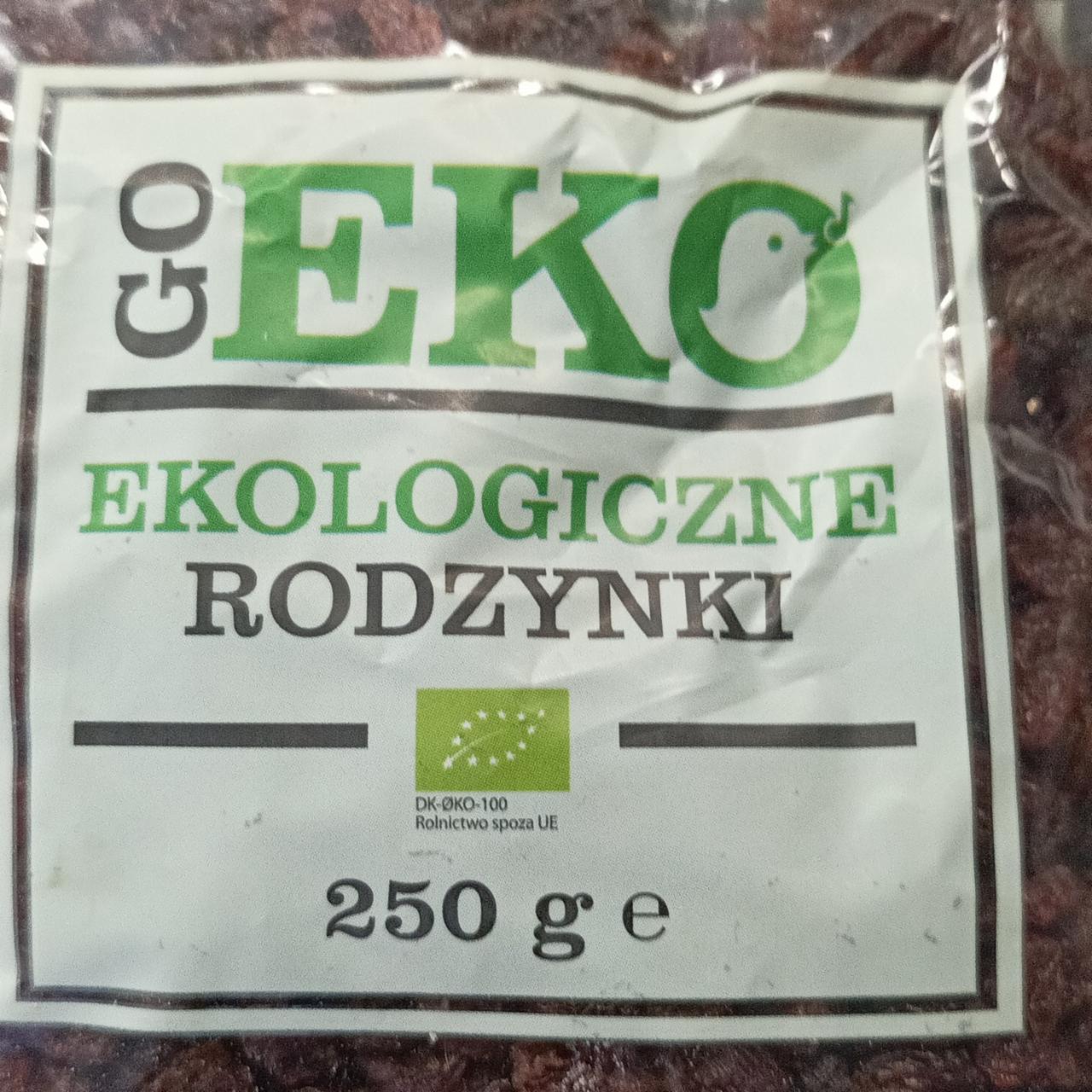 Zdjęcia - Ekologiczne rodzynki Goeko