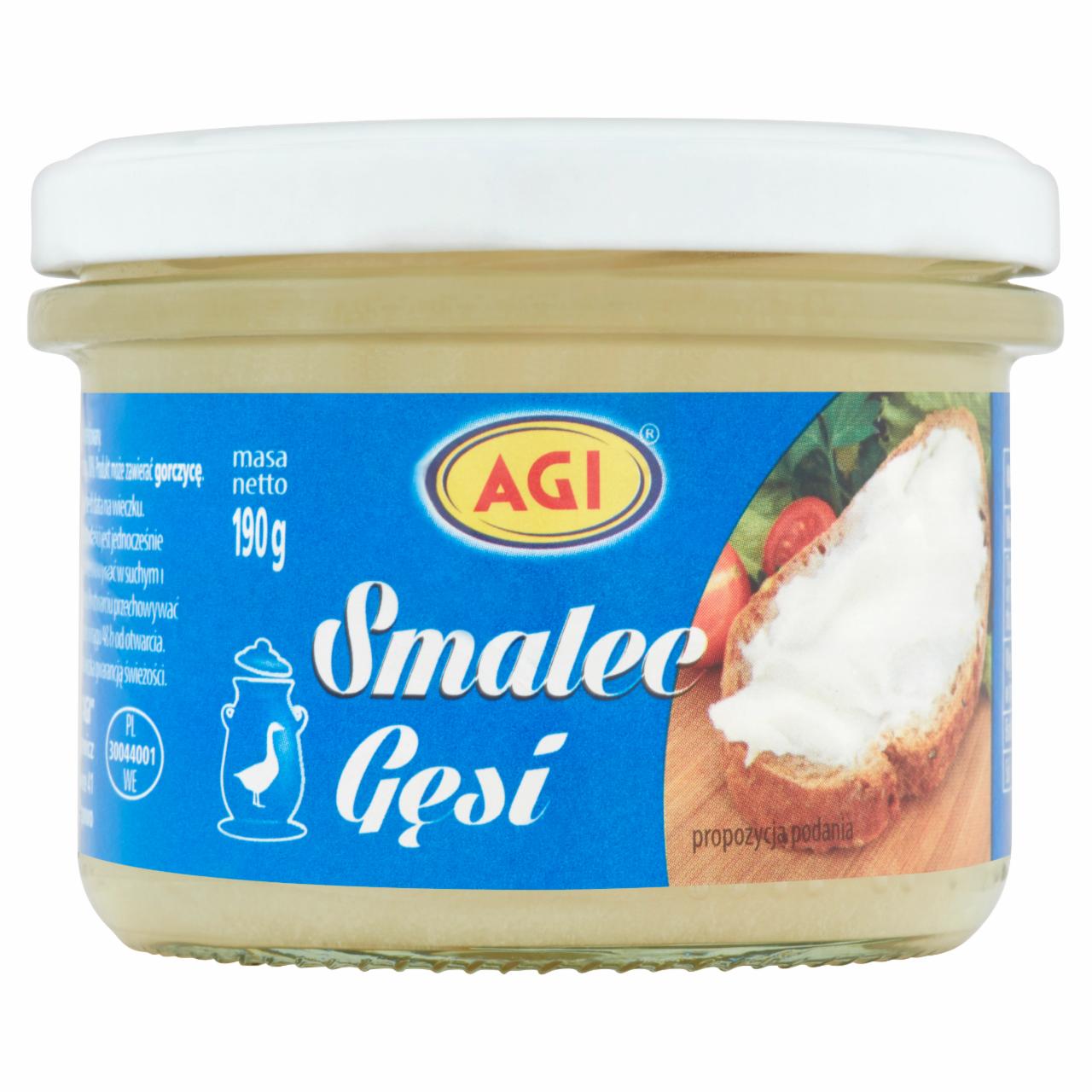 Zdjęcia - AGI Smalec gęsi 190 g