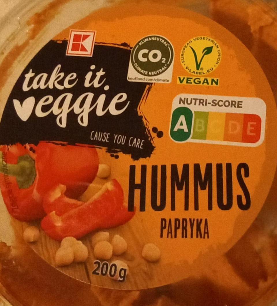 Zdjęcia - Hummus papryka K-take it veggie