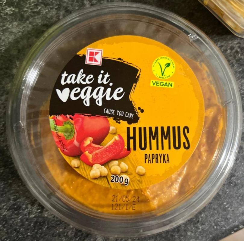 Zdjęcia - Hummus papryka K-take it veggie