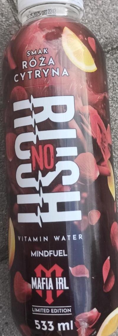 Zdjęcia - Vitamin water róża cytryna no Rush