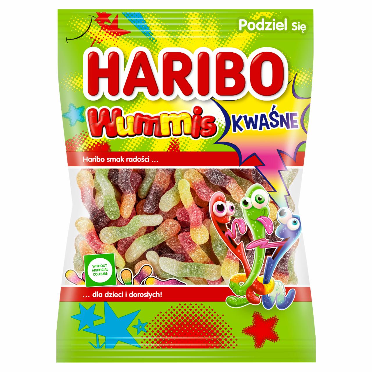 Zdjęcia - HARIBO Wummis Kwaśne Guma o smaku owocowym 175 g