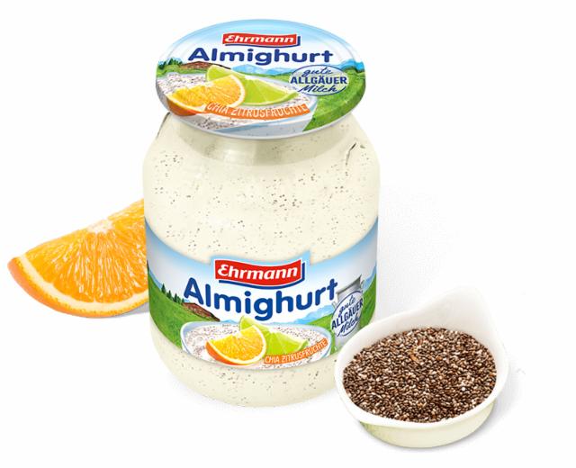 Zdjęcia - Almighurt chia zitrusfrüchte Ehrmann