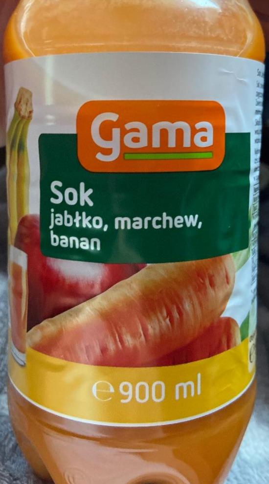 Zdjęcia - Sok jabłko, marchew, banan Gama