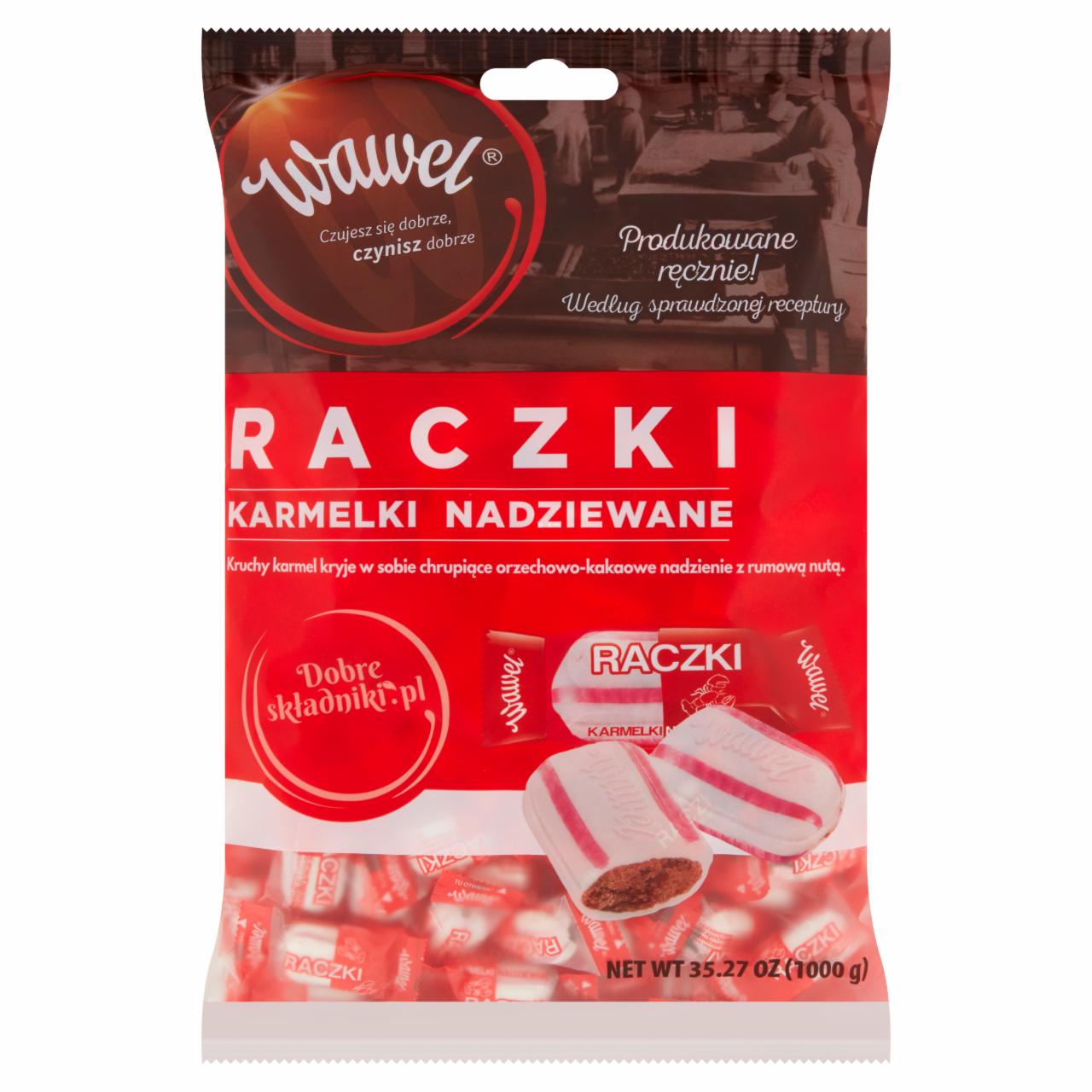 Zdjęcia - Wawel Raczki Karmelki nadziewane 1000 g