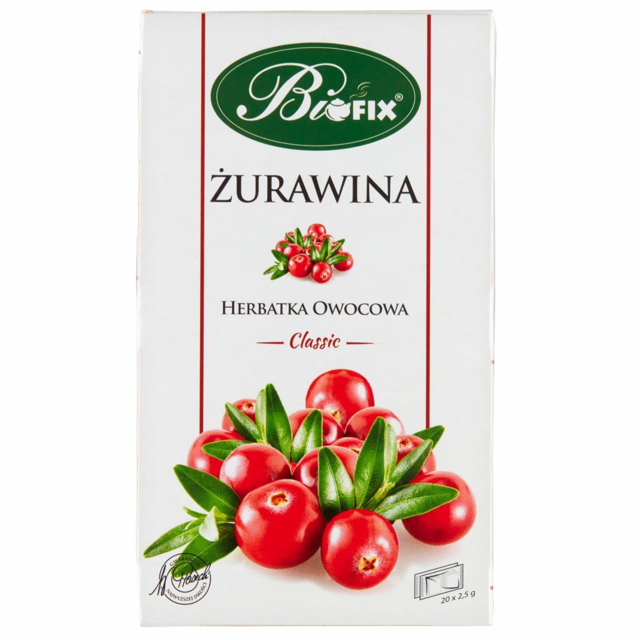 Zdjęcia - Herbatka owocowa żurawina Bifix