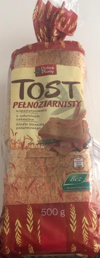 Zdjęcia - Tost pełnoziarnisty Dobre plony