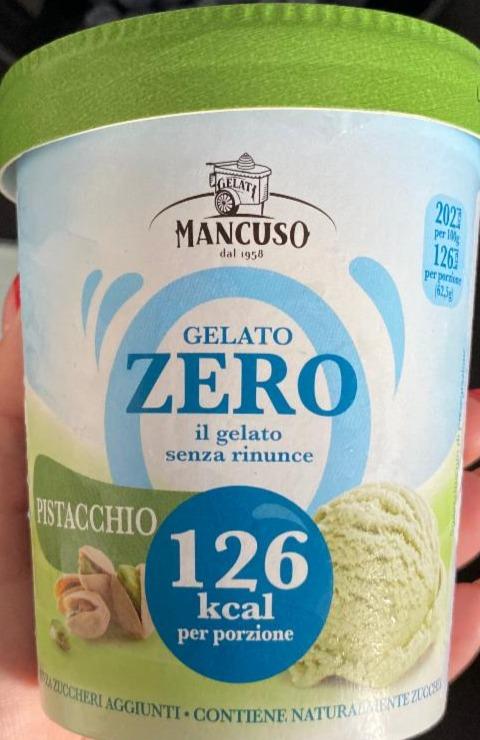 Zdjęcia - Gelato Zero Pistacchio Mancuso