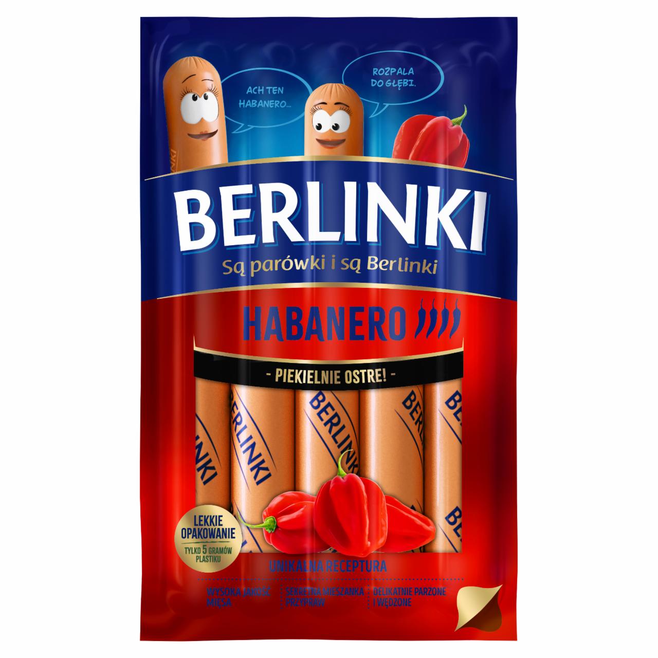 Zdjęcia - Berlinki Kiełbasa habanero 250 g