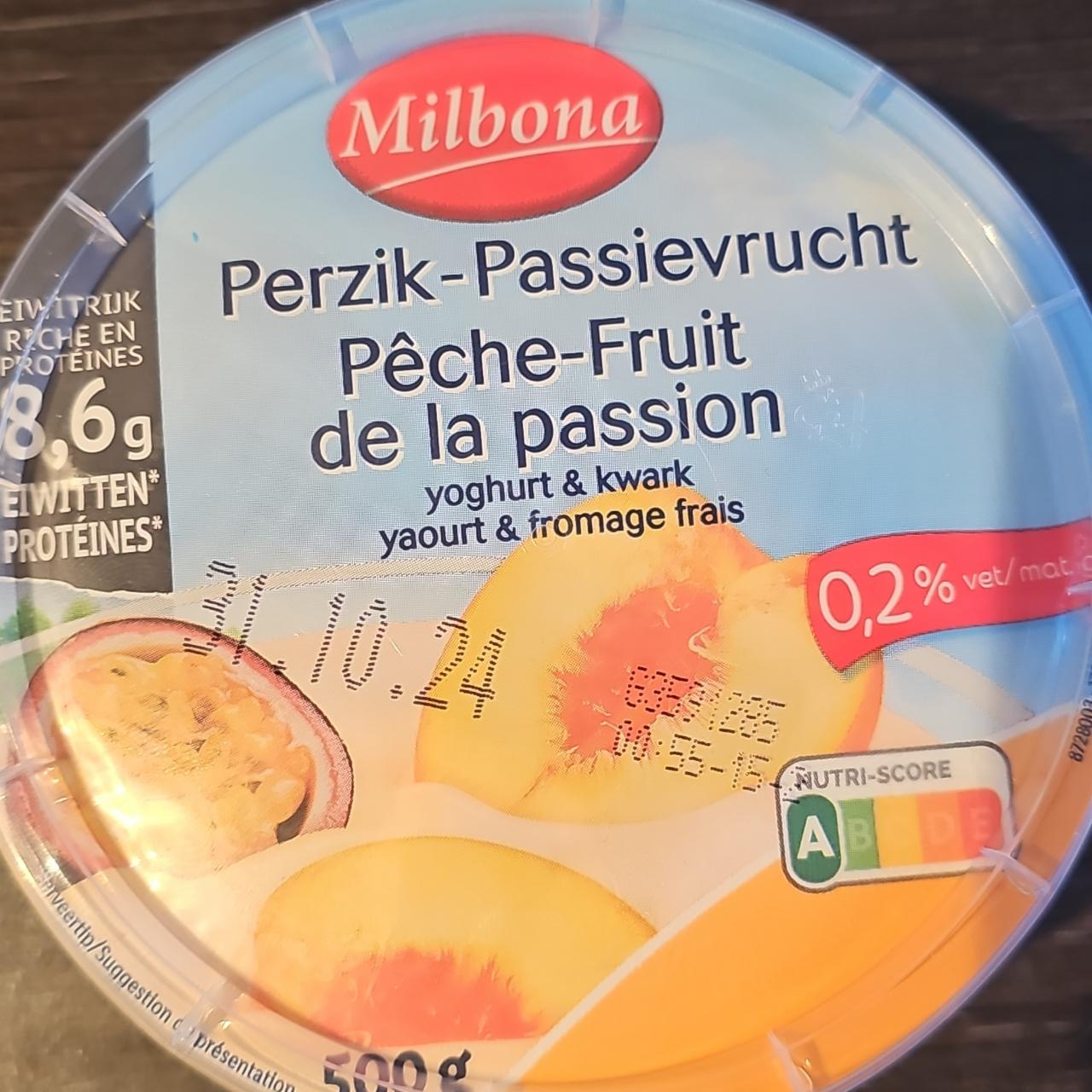 Zdjęcia - Perzik-passievrucht yoghury & kwark