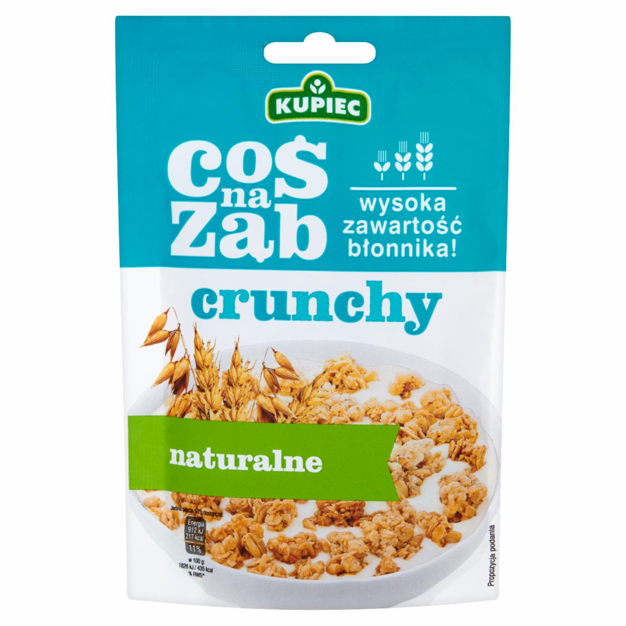 Zdjęcia - Kupiec Coś na ząb Crunchy naturalne 50 g