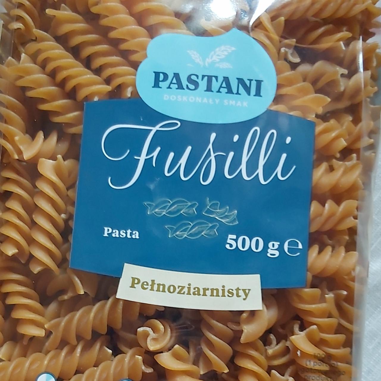 Zdjęcia - Makaron świderki pełnoziarnisty fusilli Pastani