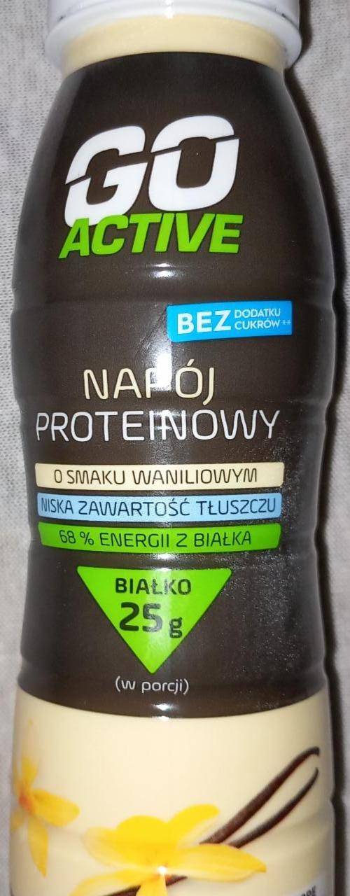 Zdjęcia - Napój proteinowy o smaku waniliowym Go Active