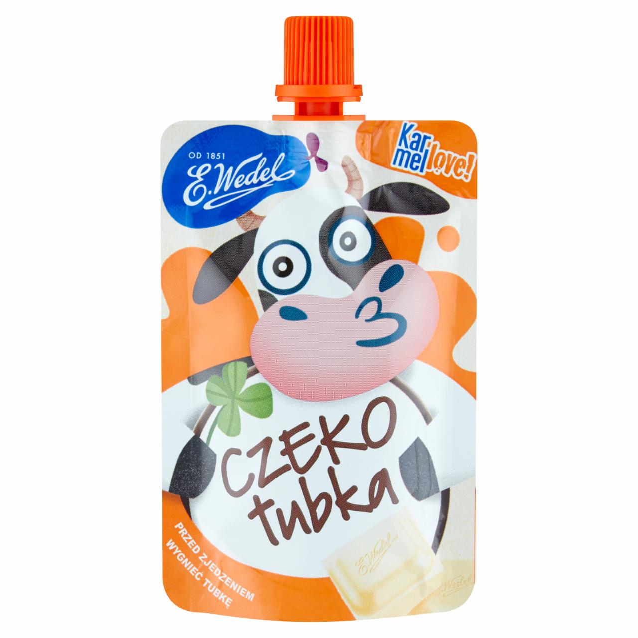 Zdjęcia - E. Wedel Karmellove! Czekotubka Krem karmelowy 50 g