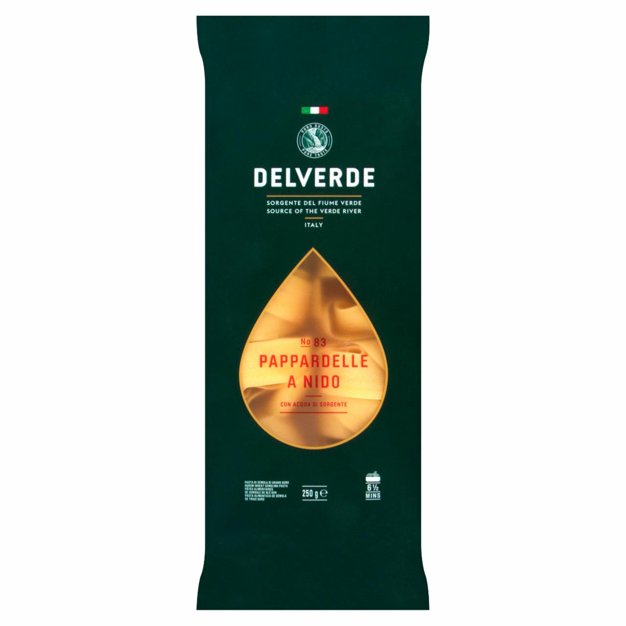 Zdjęcia - Delverde Papardelle Makaron z mąki durum 250 g