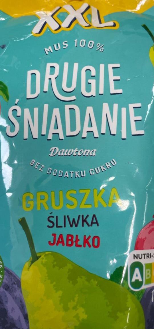 Zdjęcia - Mus 100% drugie śniadanie gruszka śliwka jabłko Dawtona