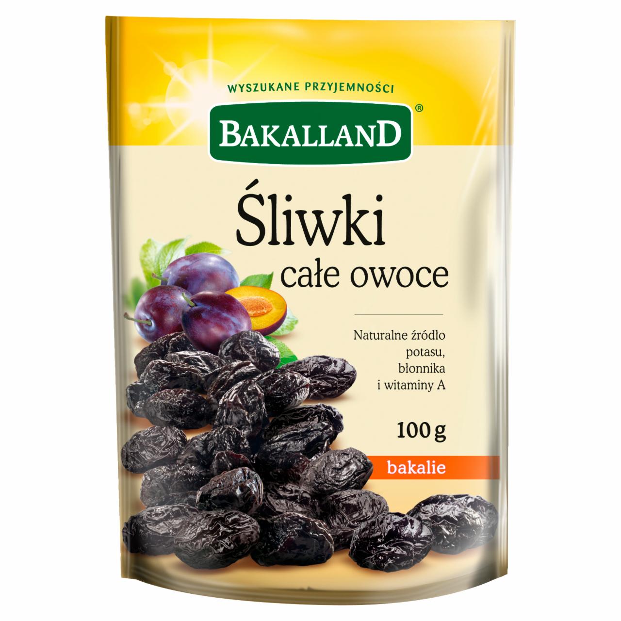 Zdjęcia - Bakalland Śliwki całe owoce 100 g