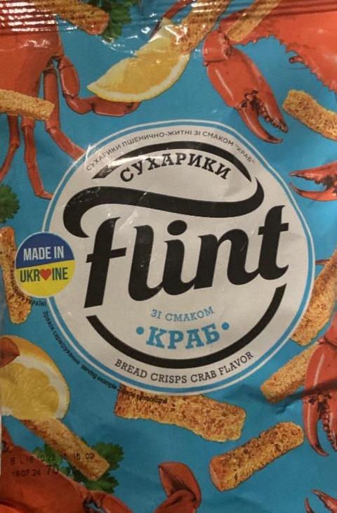 Zdjęcia - Bread crisps crab flavour Flint