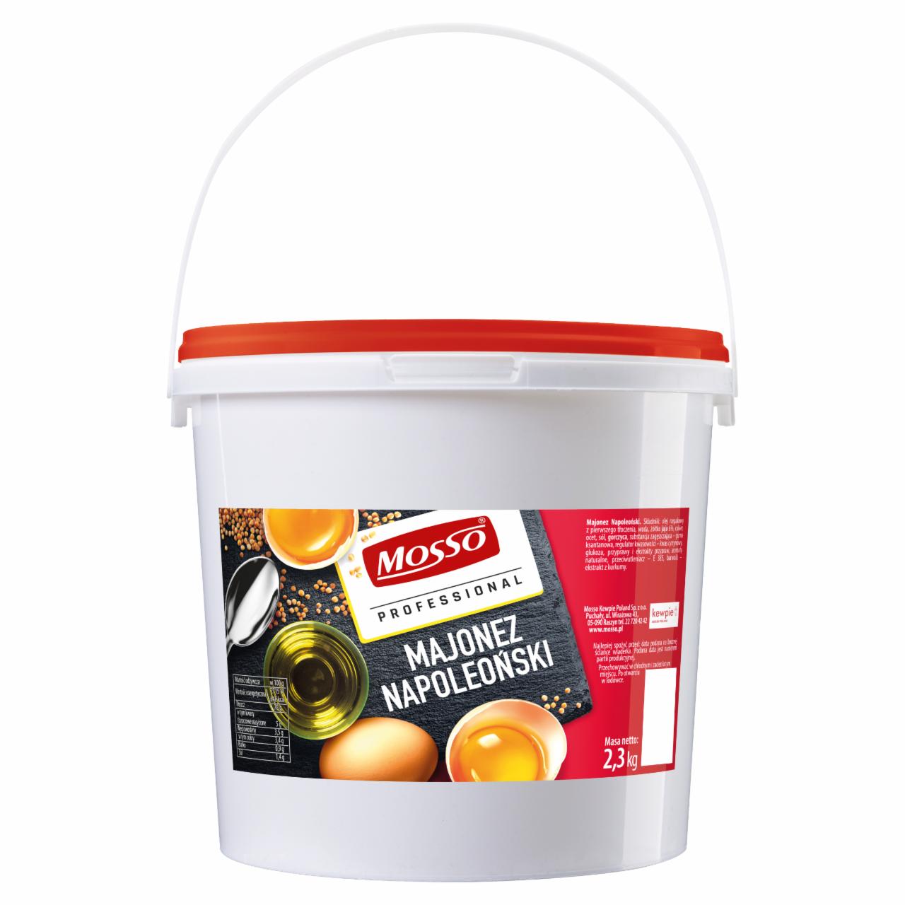 Zdjęcia - Mosso Professional Majonez Napoleoński 2,3 kg