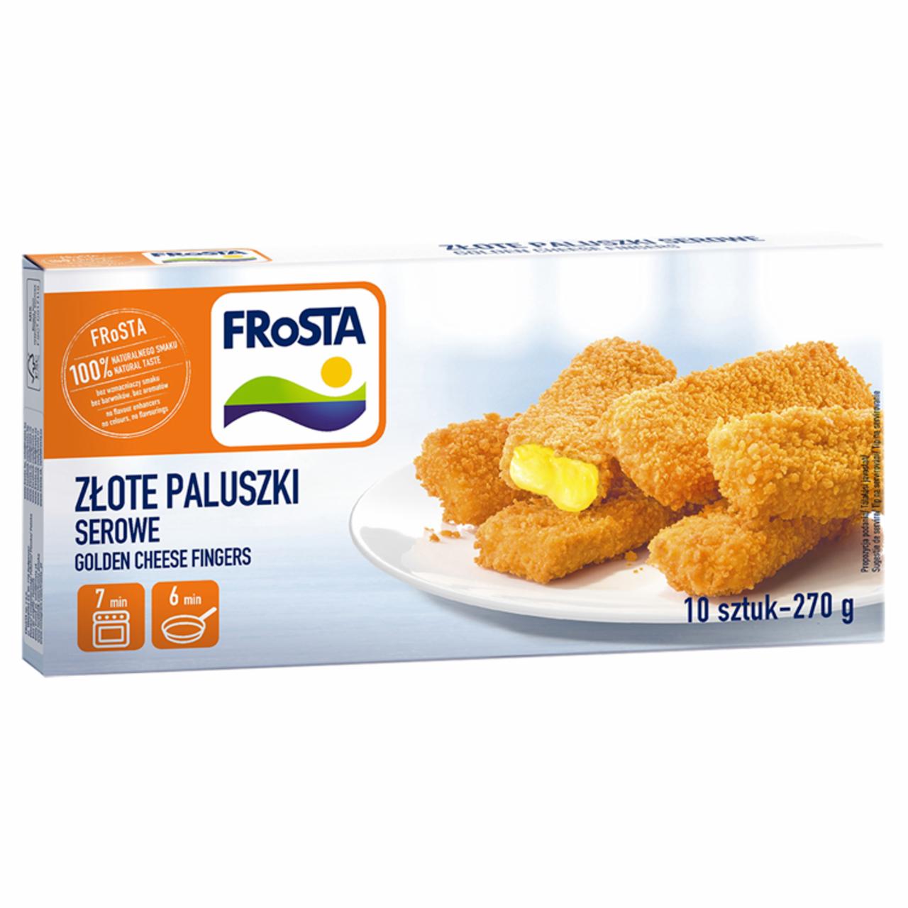 Zdjęcia - FRoSTA Złote paluszki serowe 270 g (10 sztuk)